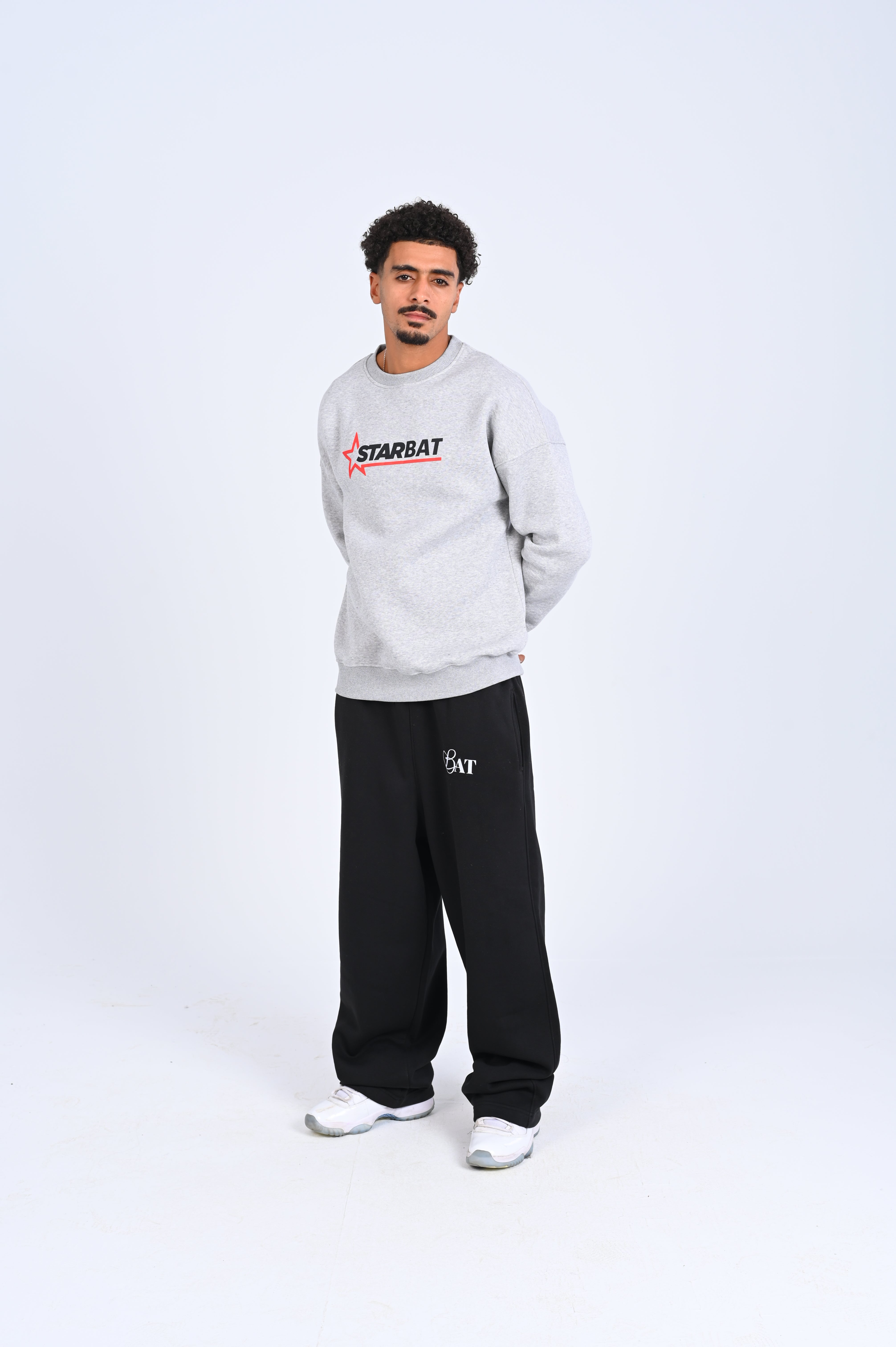 Winter black sweatpants