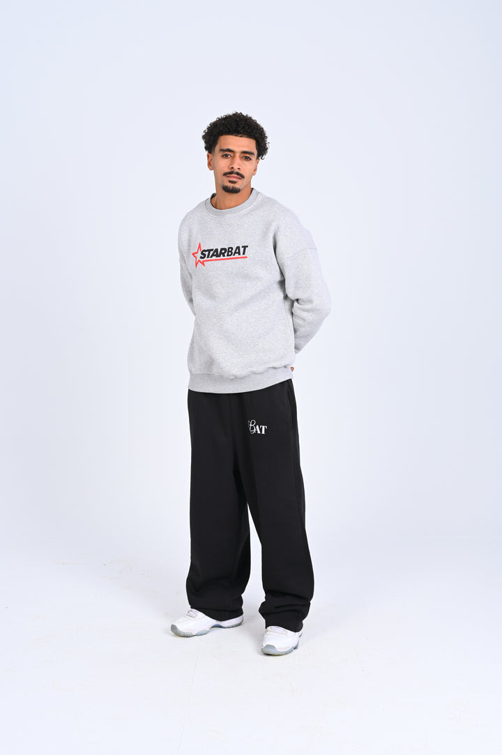 Winter black sweatpants