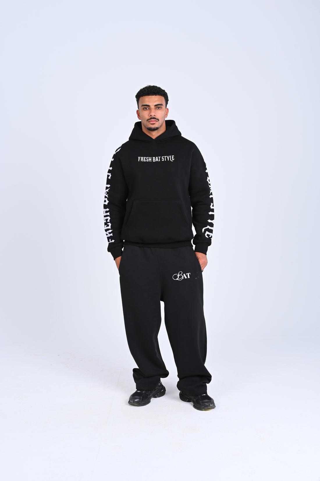 Black Fresh bat hoodie