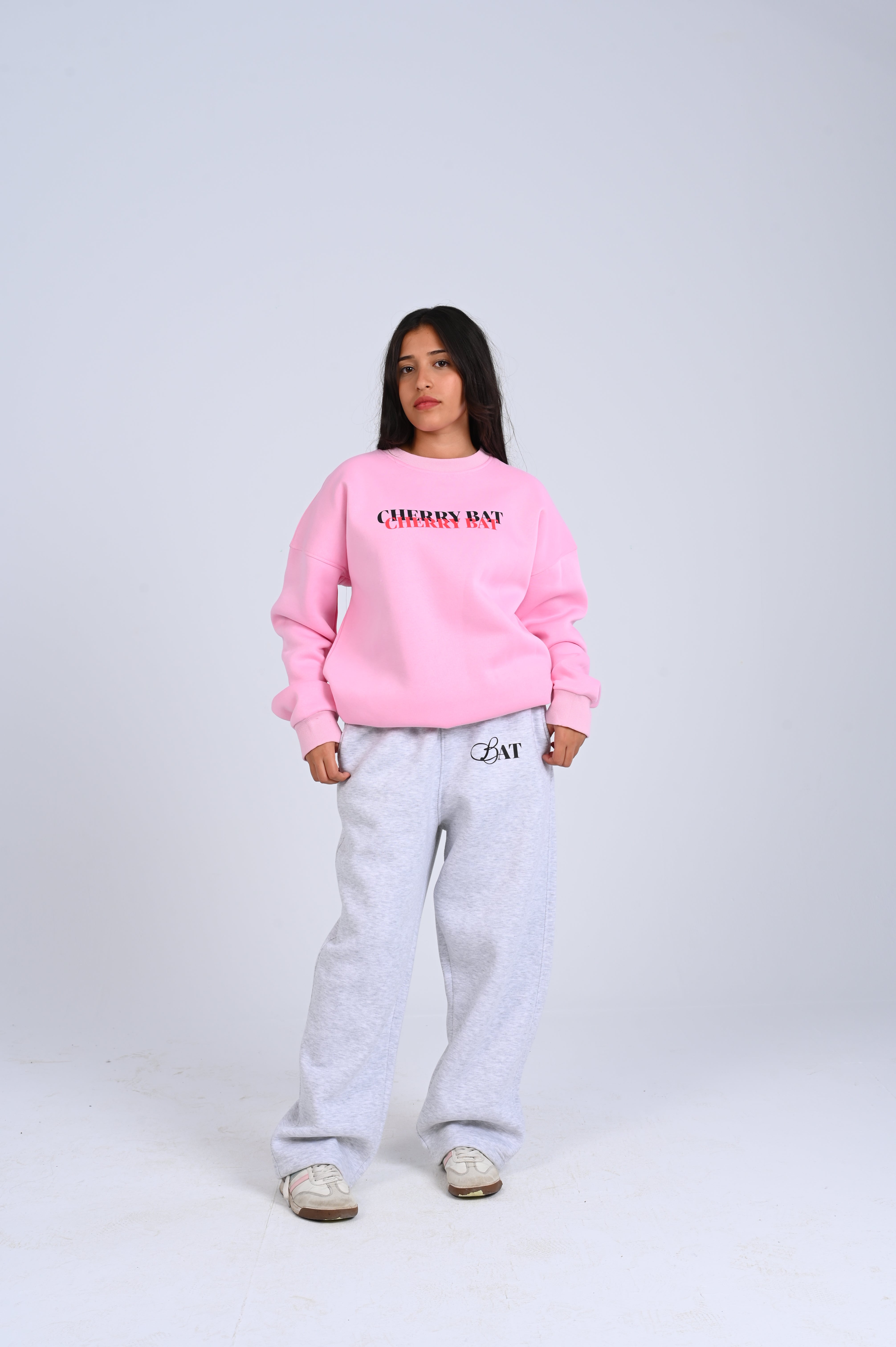 Cherry bat crewneck