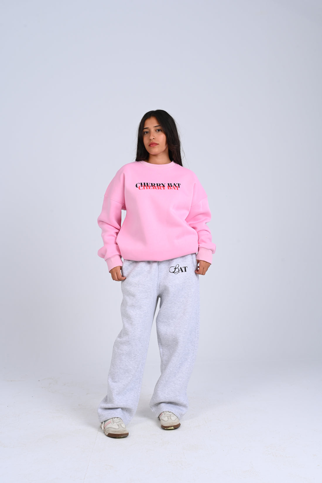 Cherry bat crewneck