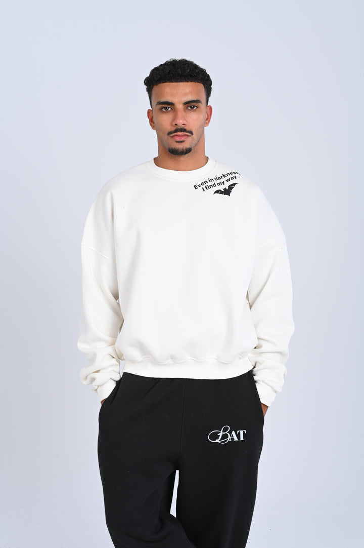 Night bat crewneck