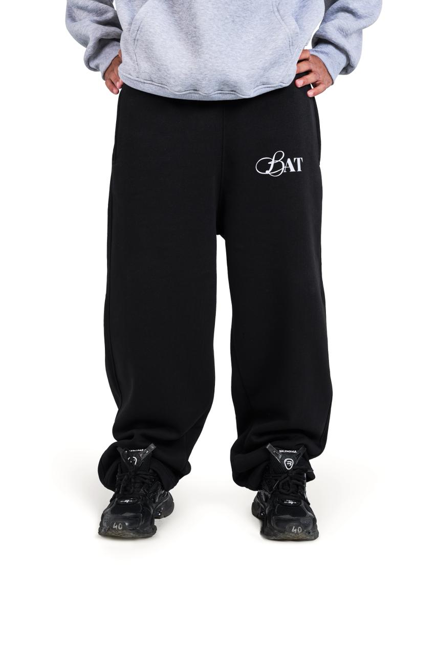 Winter black sweatpants
