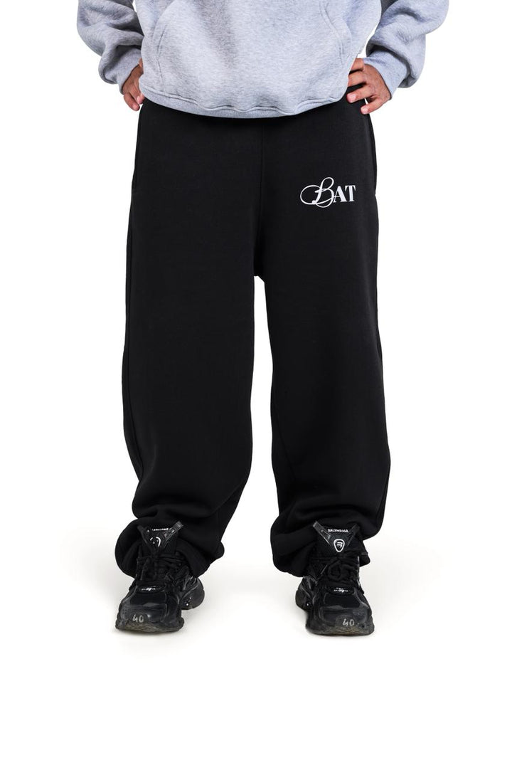 Winter black sweatpants