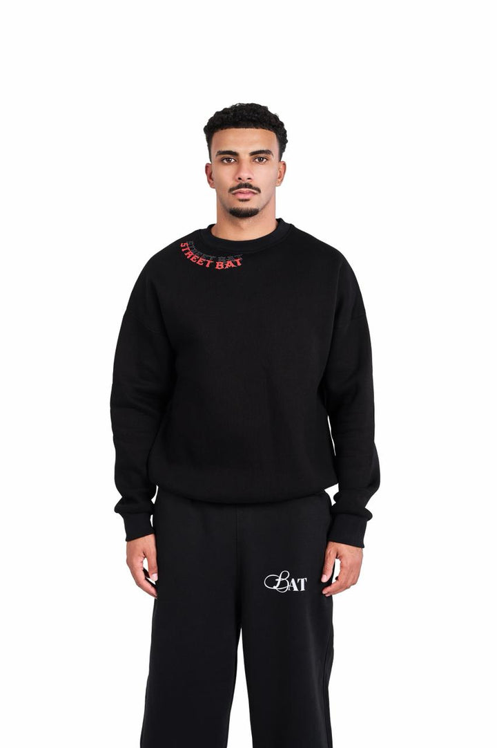 Street bat crewneck