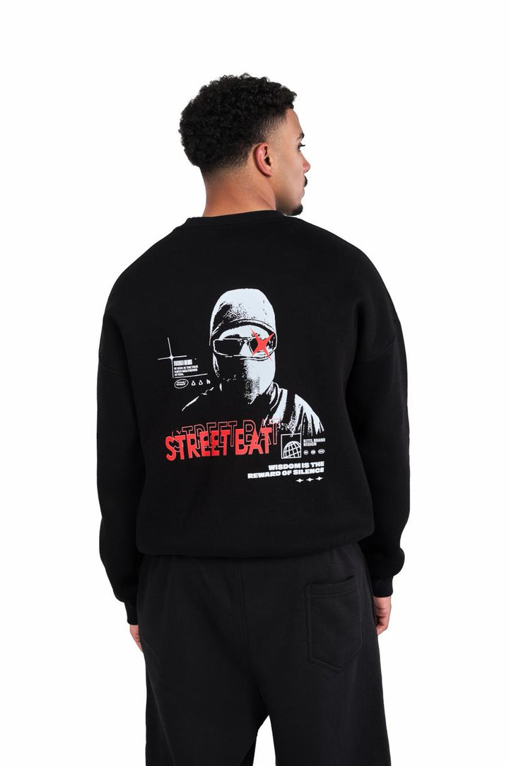 Street bat crewneck